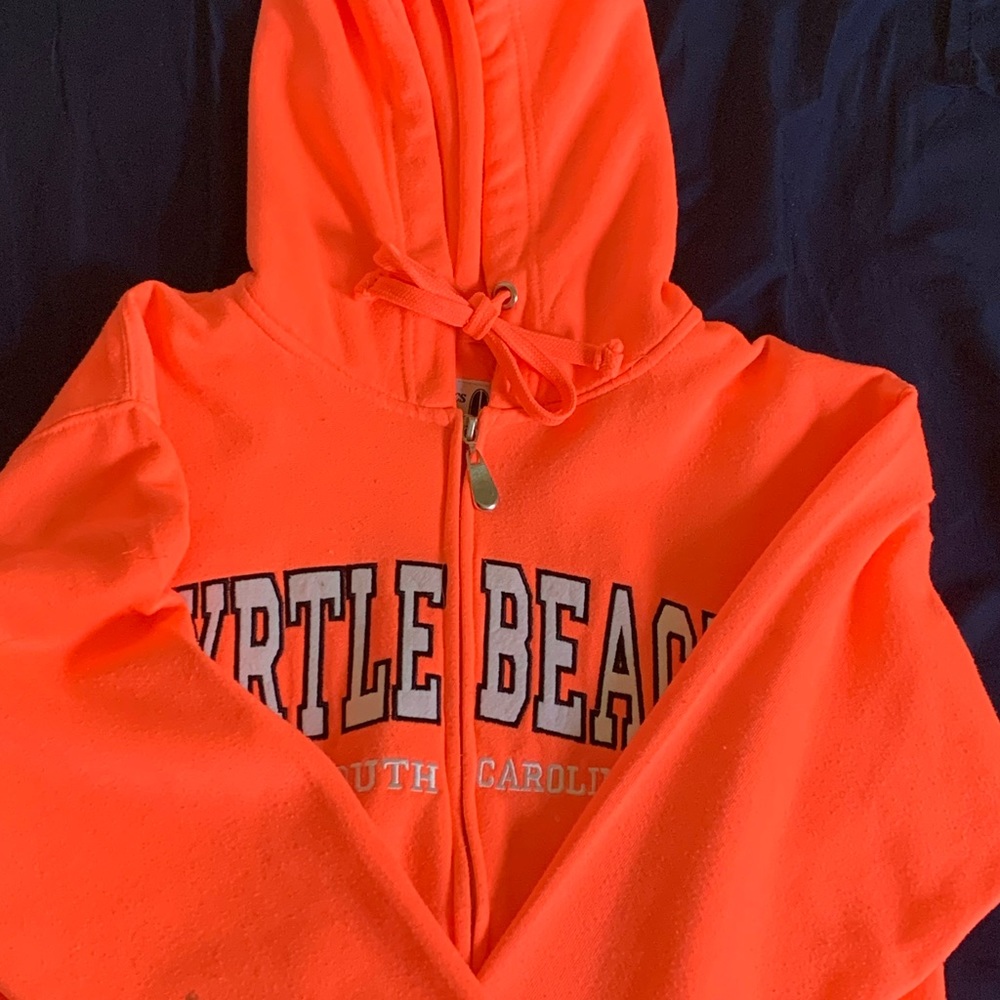 Myrtle Beach Neon Pink Sweater